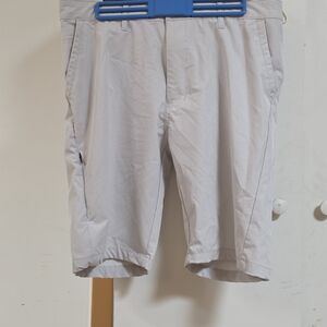 Kenneth Cole Light Gray Flat Front Shorts